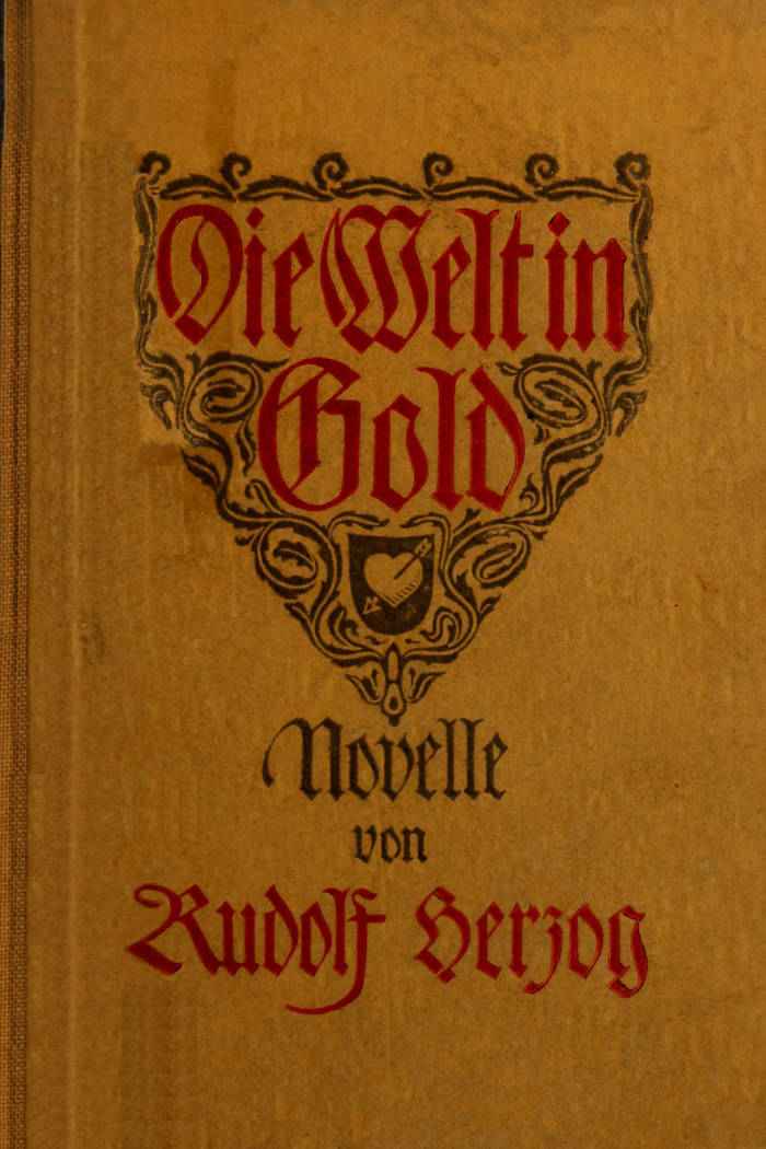 Die Welt in Gold: Novelle cover