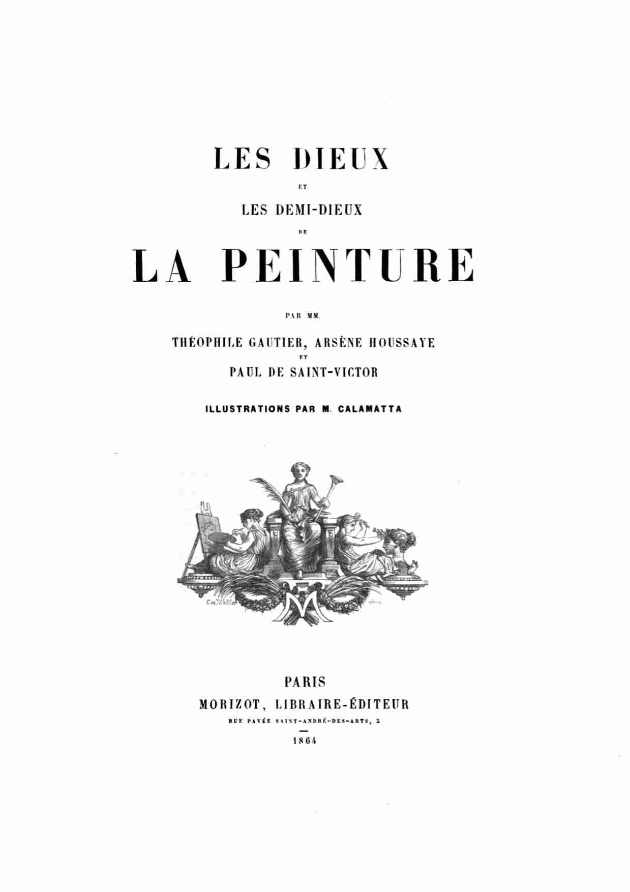Les Dieux et les Demi-Dieux de la Peinture cover