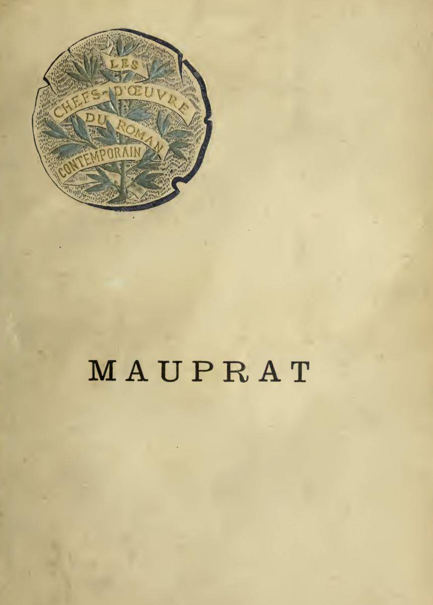 Mauprat cover