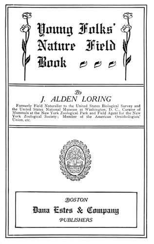 Young Folks' Nature Field Book cover