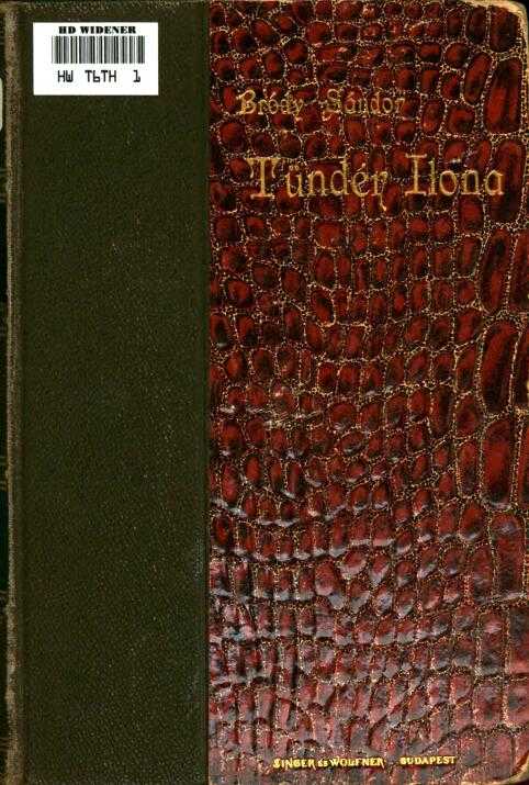 Tündér Ilona cover