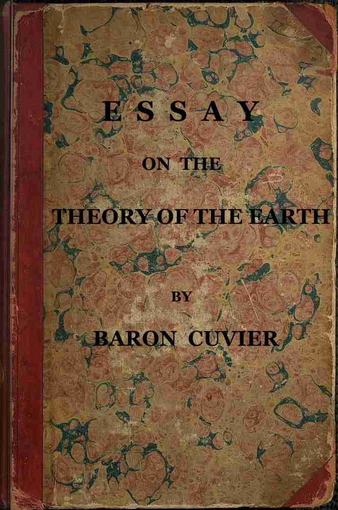 Essay on the Theory of the Earth cover