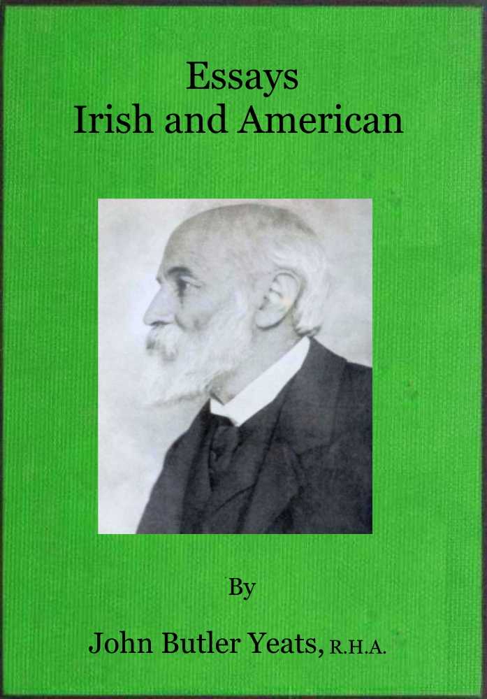 Essays Irish and American cover