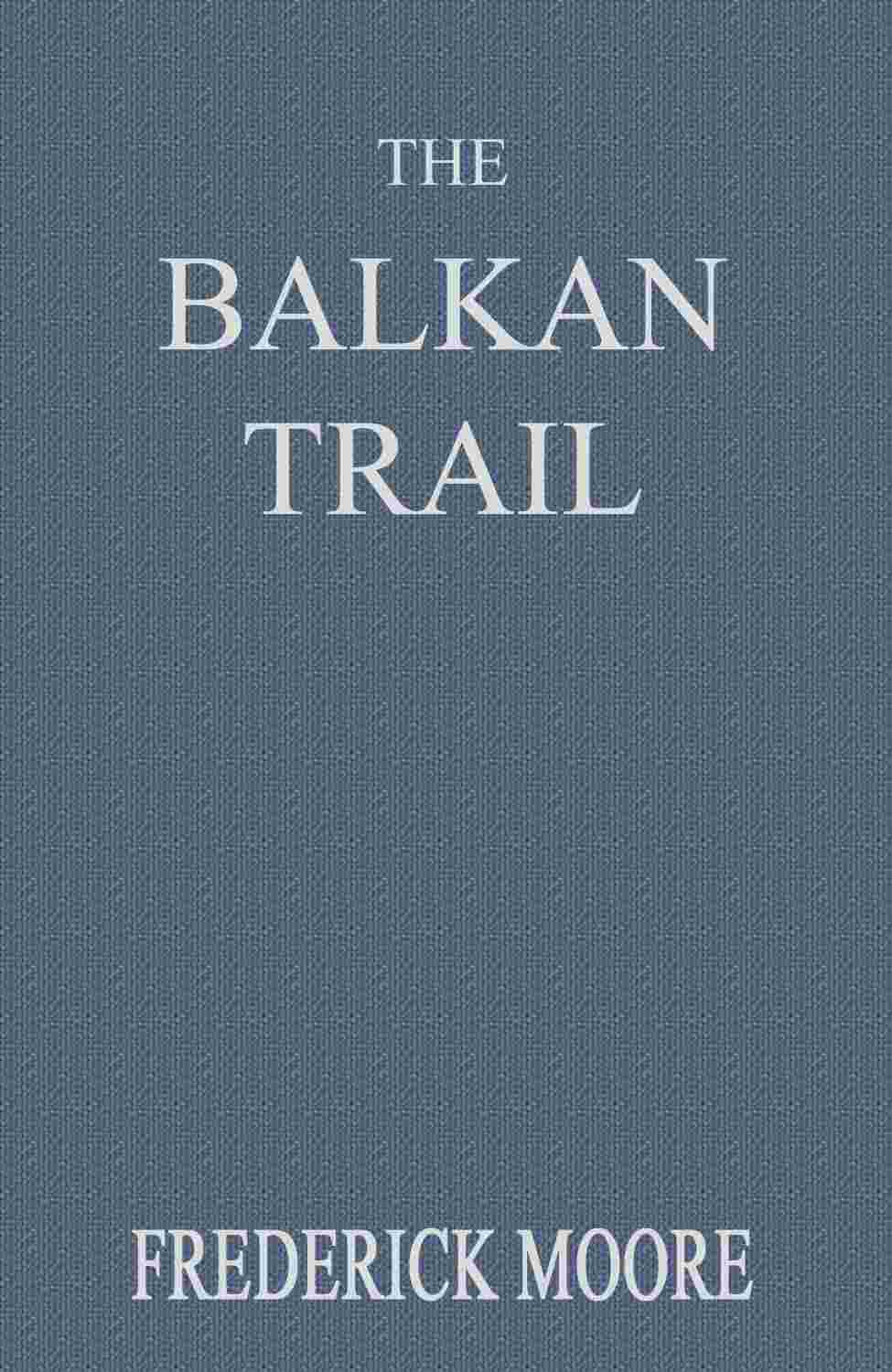 The Balkan Trail cover