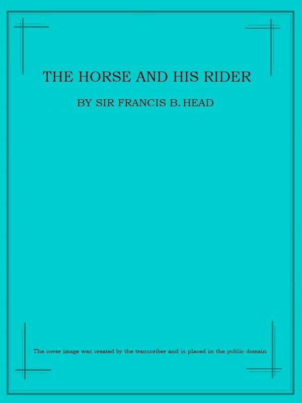 The Horse and His Rider cover