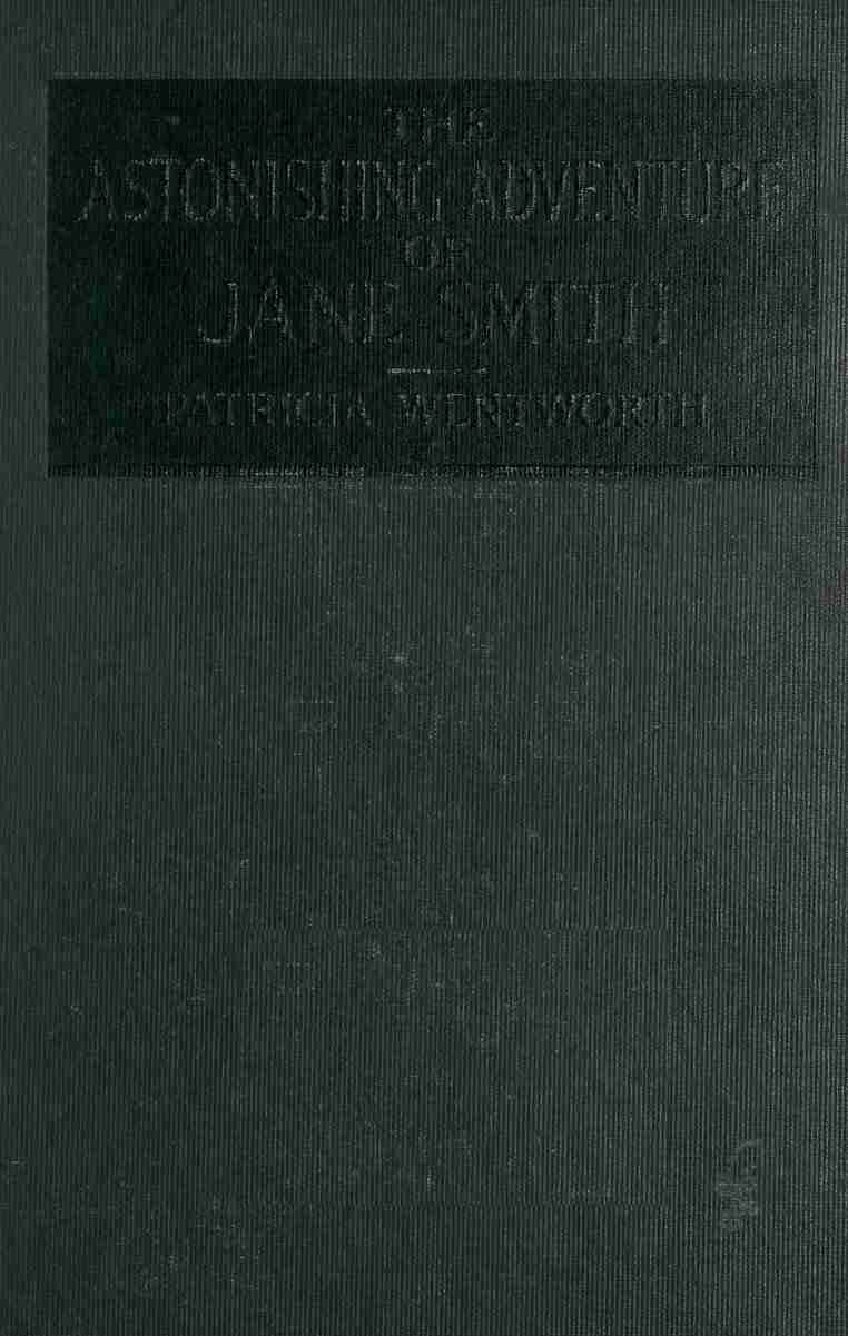 The Astonishing Adventure of Jane Smith cover