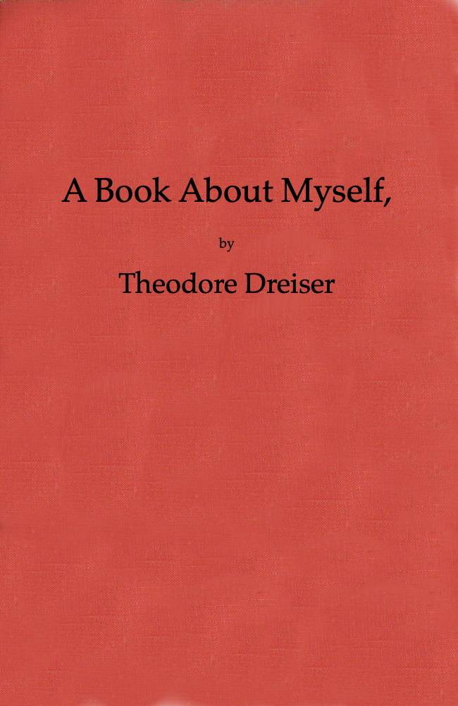 A Book About Myself cover