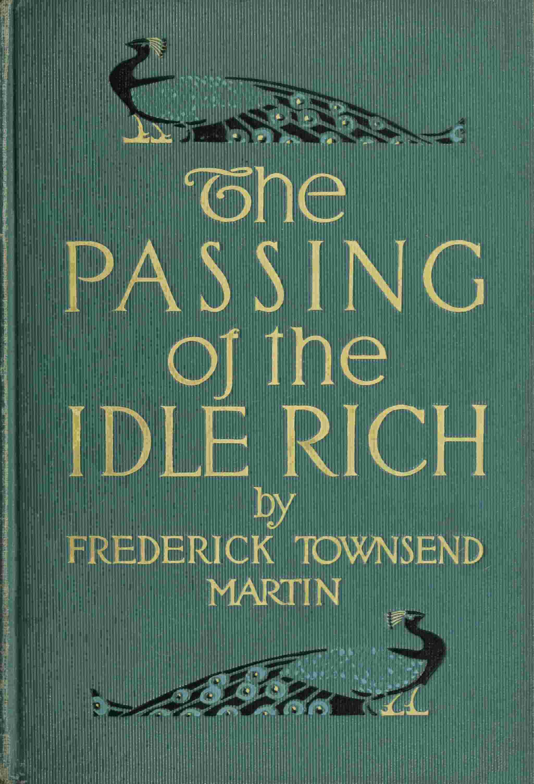 The Passing of the Idle Rich cover