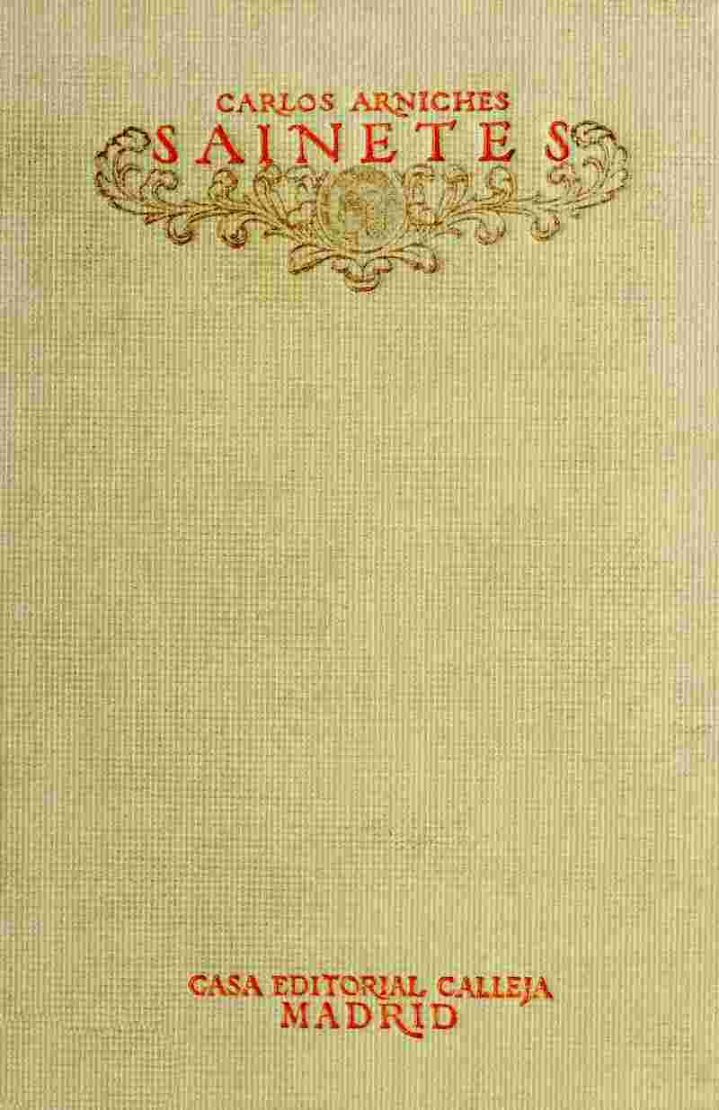 Sainetes cover