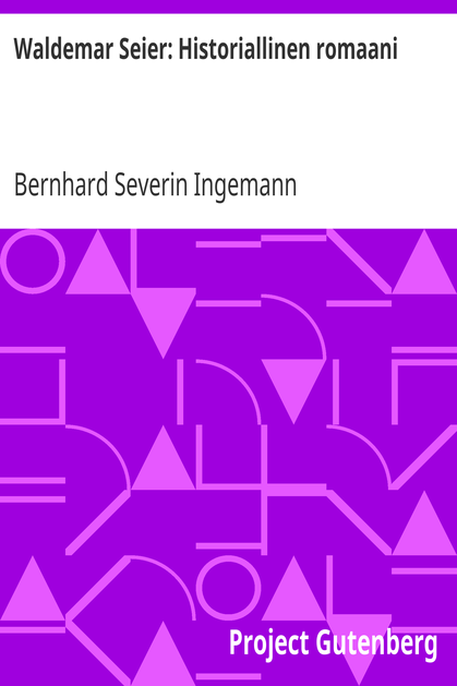 Waldemar Seier: Historiallinen romaani cover