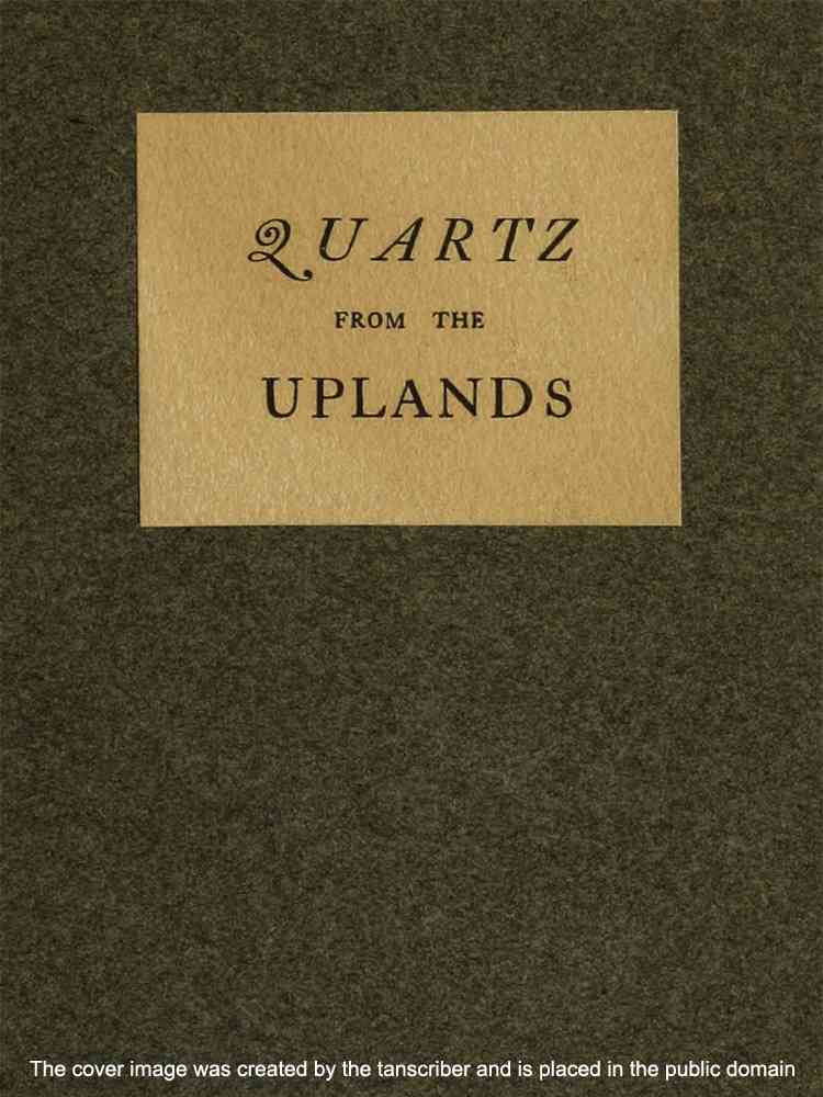 Quartz from the Uplands cover