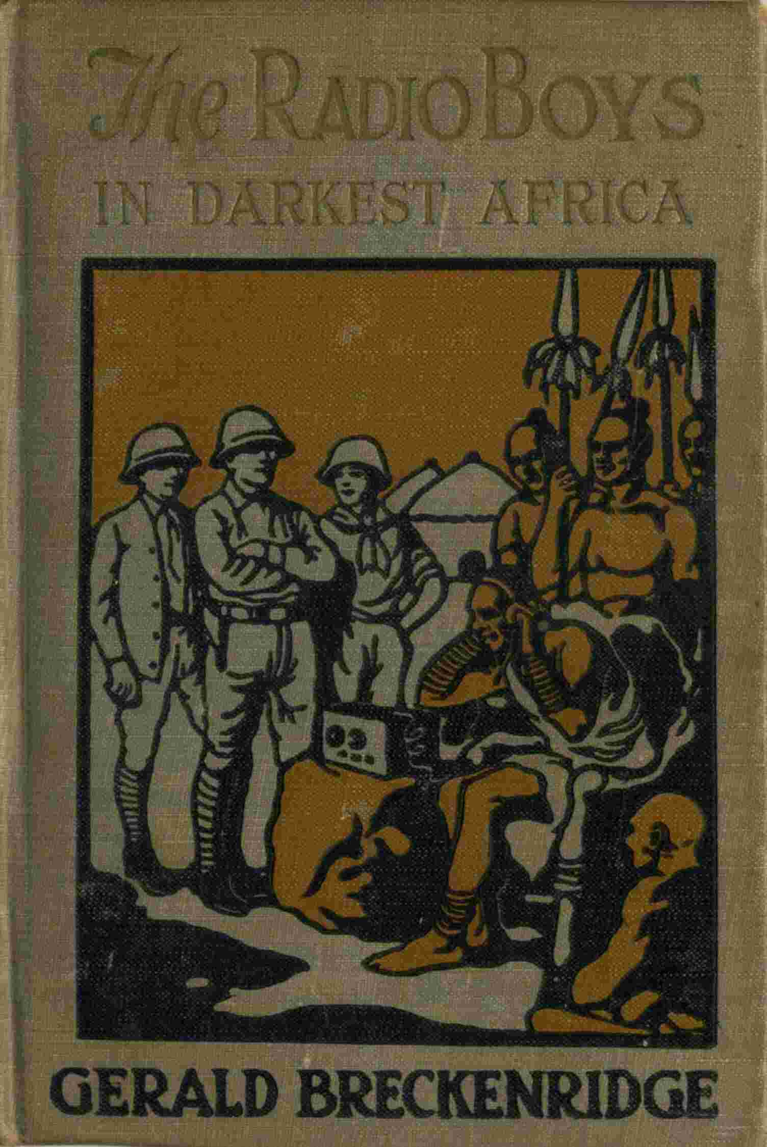The Radio Boys in Darkest Africa cover