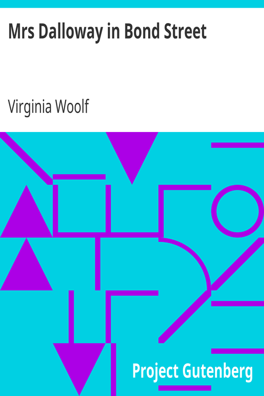 Mrs Dalloway in Bond Street cover