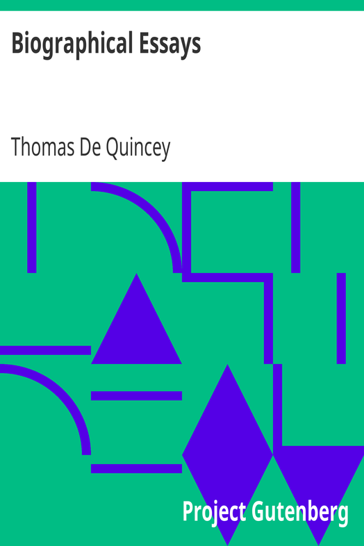 Biographical Essays cover