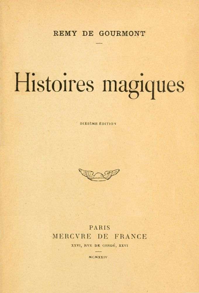 Histoires magiques cover