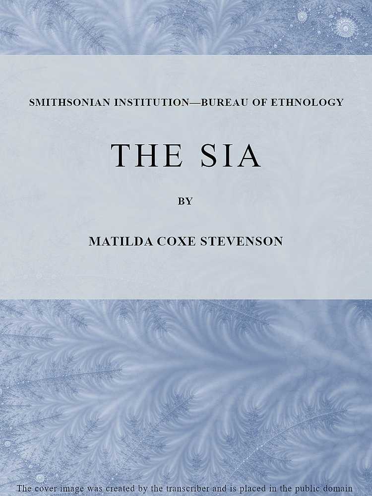 The Sia / (1894 N 11 / 1889-1890 (pages 3-158)) cover