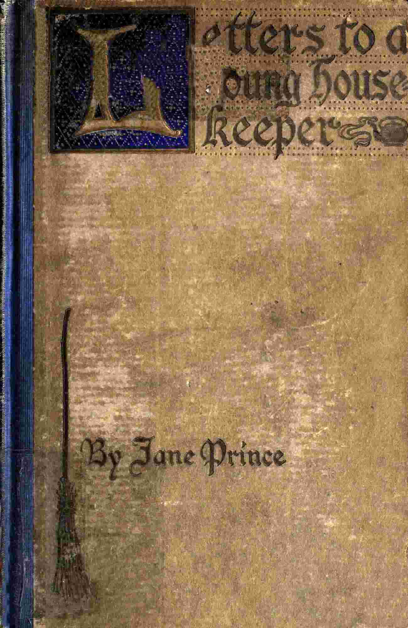 Letters to a Young Housekeeper cover