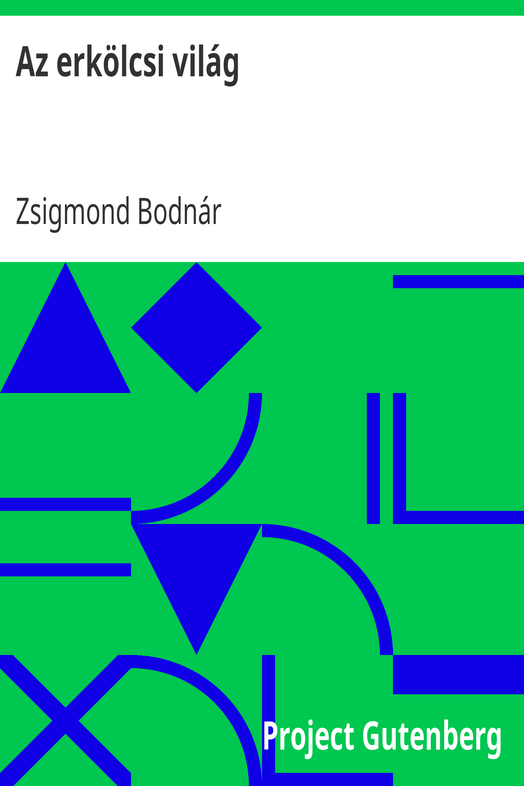 Az erkölcsi világ cover