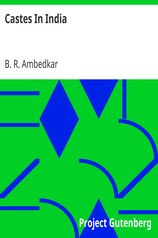 Castes In India cover