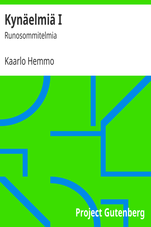 Kynäelmiä I cover