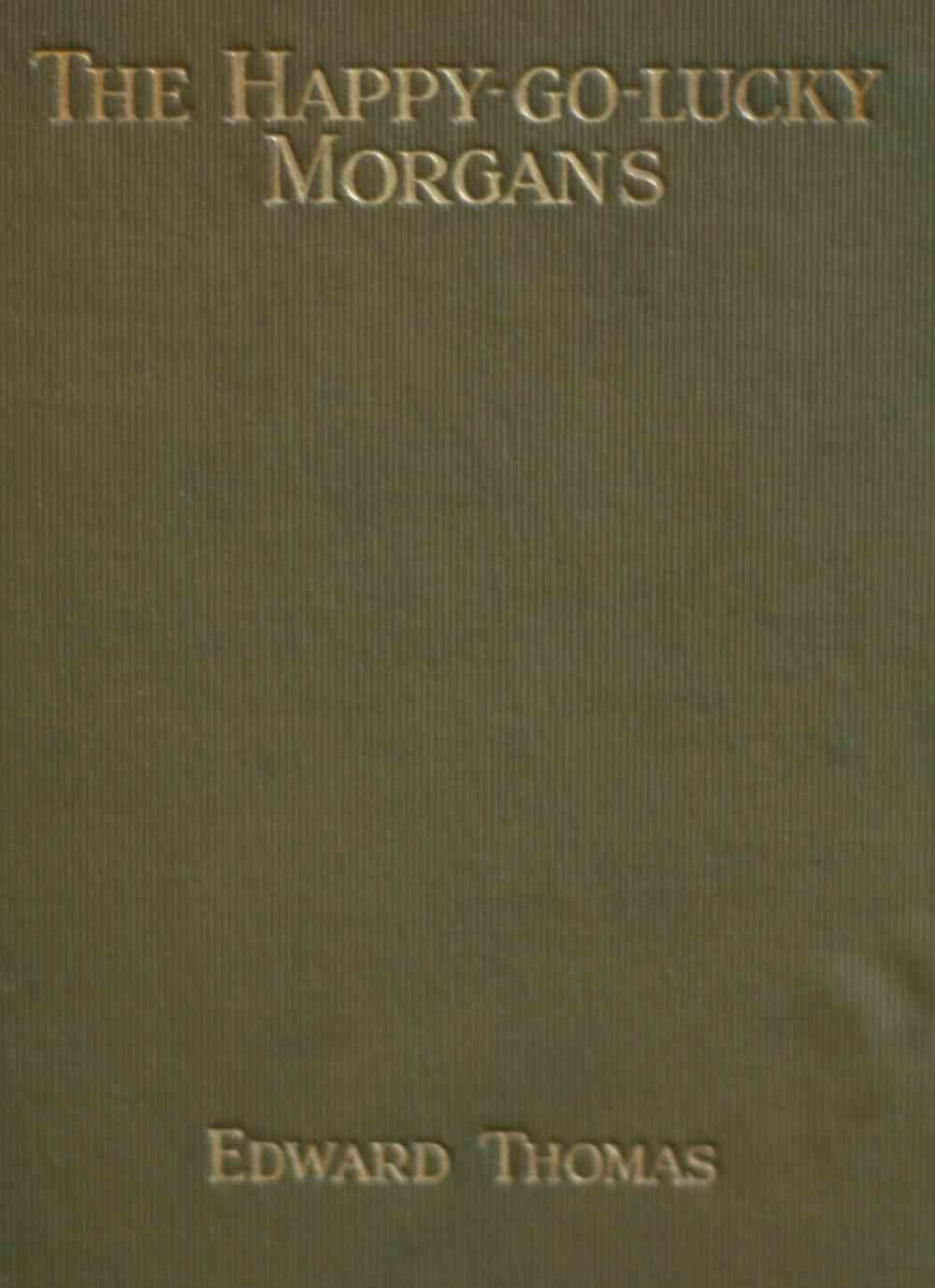 The Happy-go-lucky Morgans cover