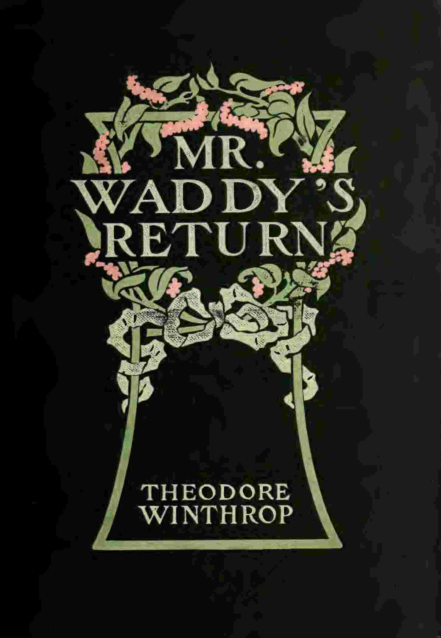 Mr. Waddy's Return cover