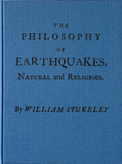 The Philosophy of Earthquakes, Natural and Religious / or, An Inquiry Into Their Cause, and Their Purpose cover