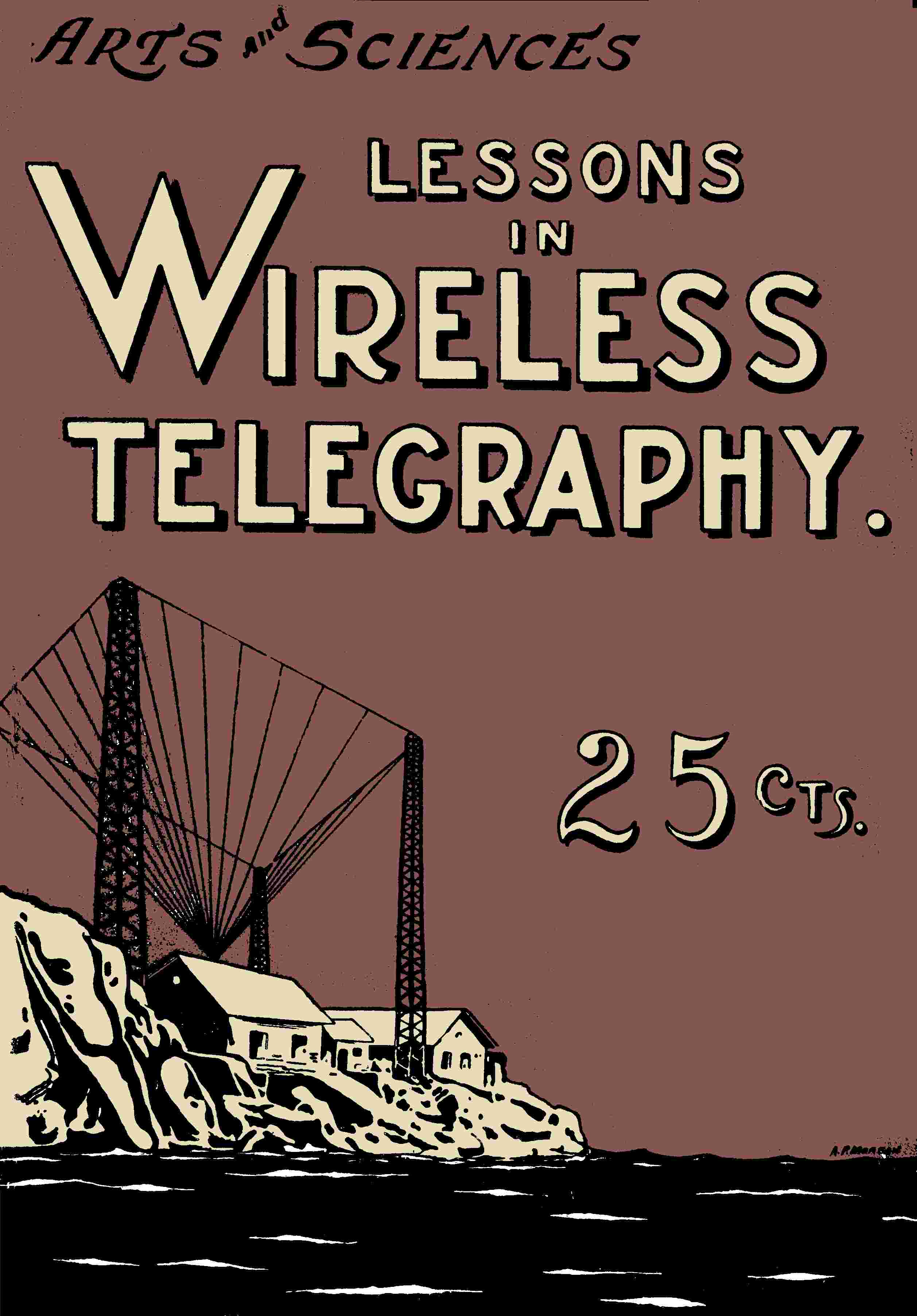 Lessons in Wireless Telegraphy cover
