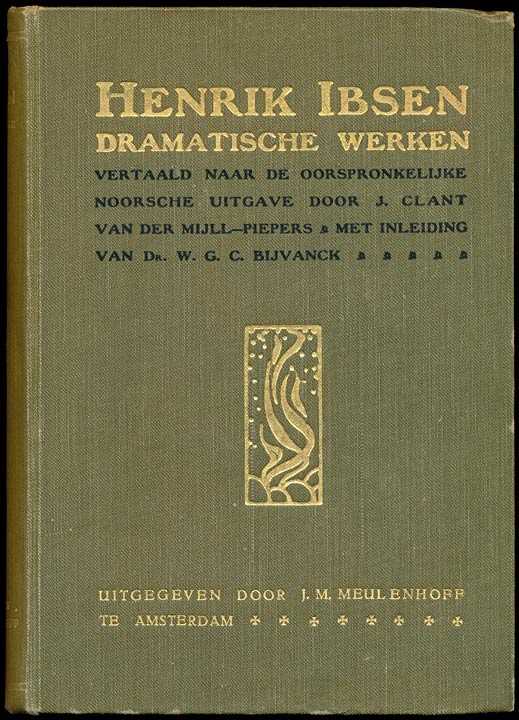 Dramatische Werken: De comedie der liefde; Brand; Peer Gynt cover