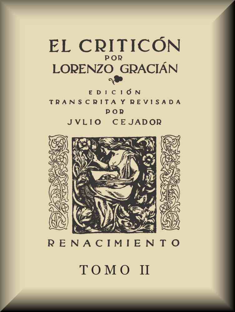 El criticón (tomo 2 de 2) cover