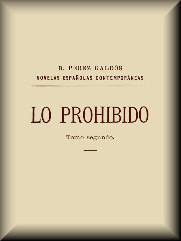 Lo prohibido (tomo 2 de 2) cover