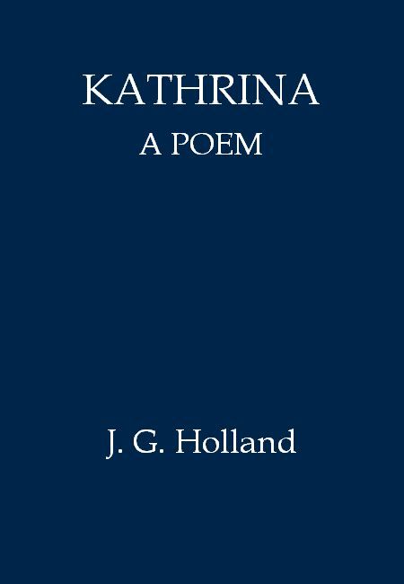 Kathrina—A Poem cover