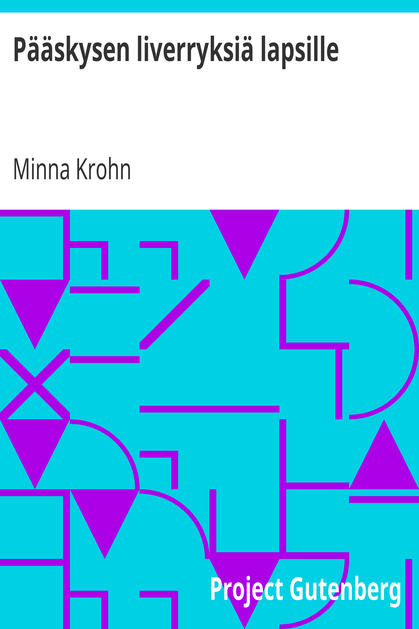 Pääskysen liverryksiä lapsille cover