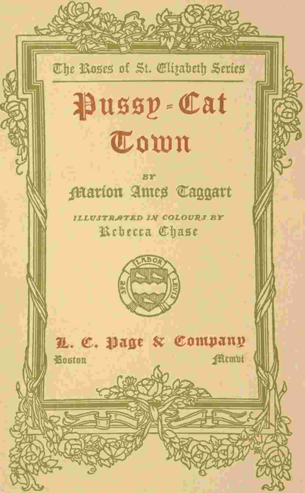 Pussy-Cat Town cover