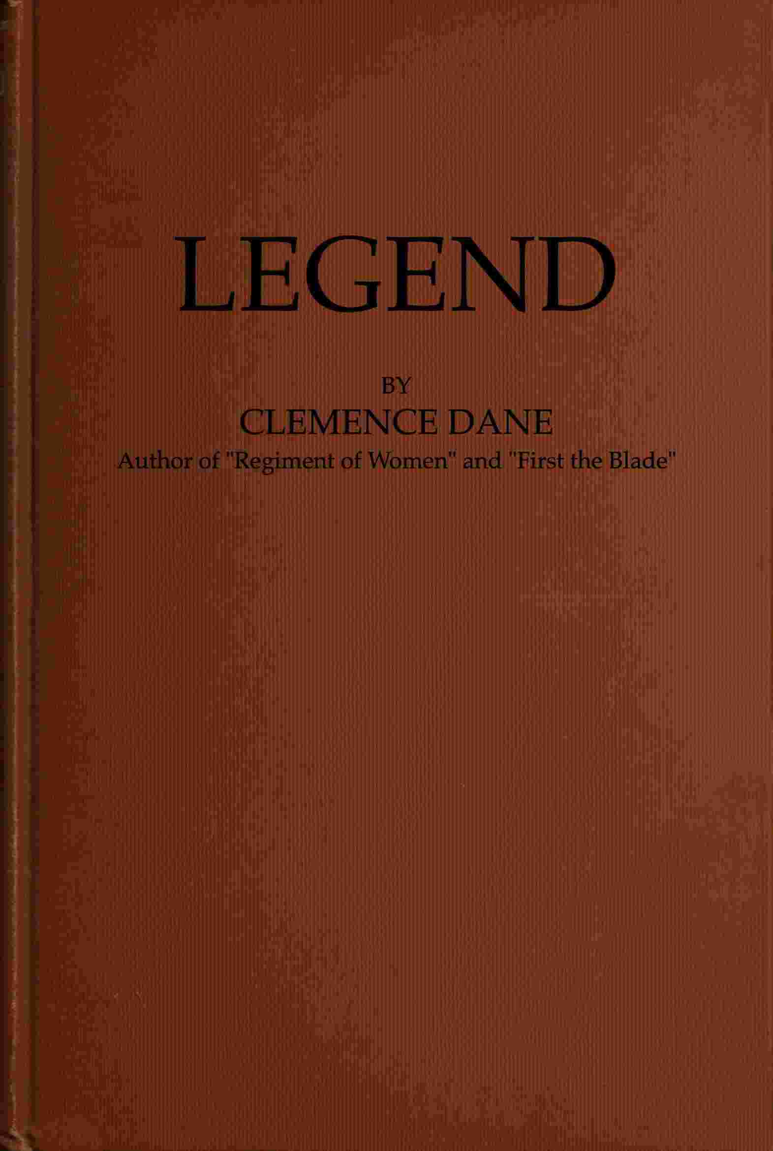 Legend cover