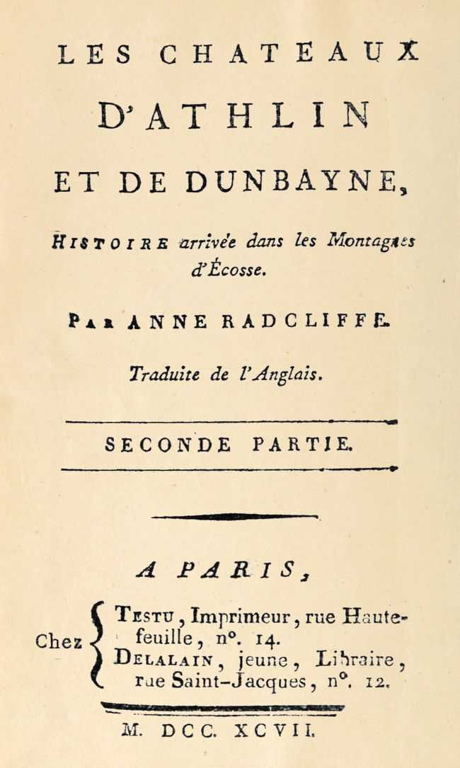 Les châteaux d'Athlin et de Dunbayne (2/2), Histoire arrivée dans les Montagnes d'Écosse. cover