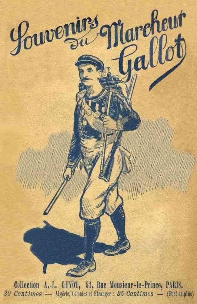 Souvenirs du célèbre marcheur Gallot, le roi des marcheurs. Première partie cover