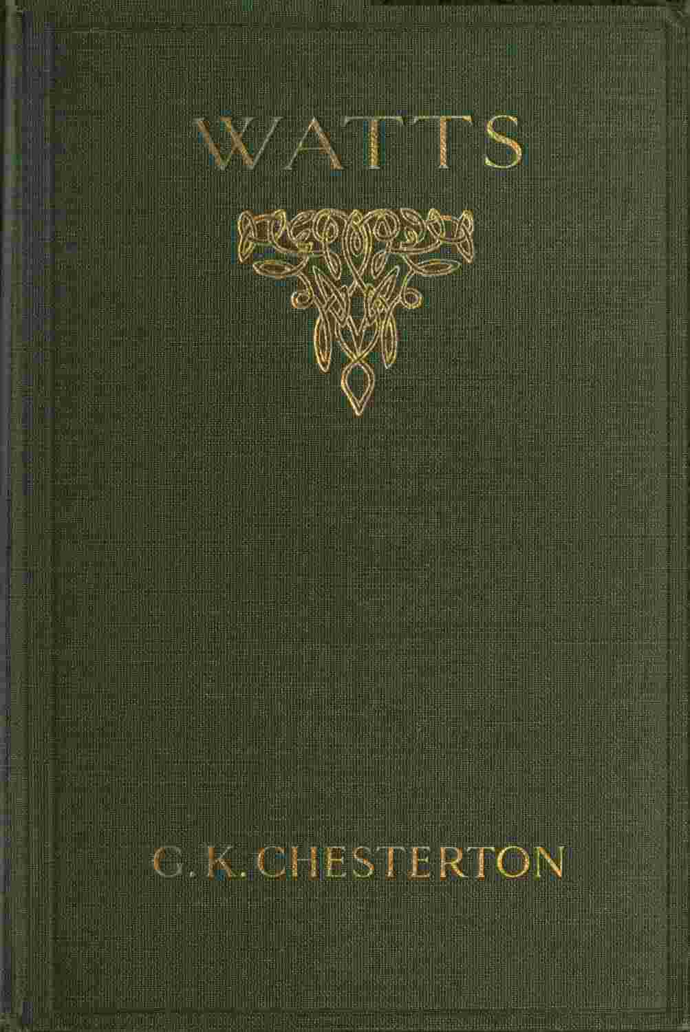 G. F. Watts cover