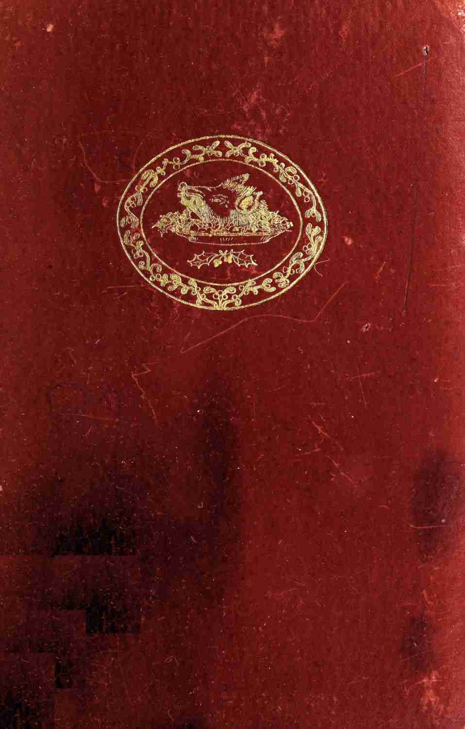 The Christmas dinner, from "The sketch book" cover