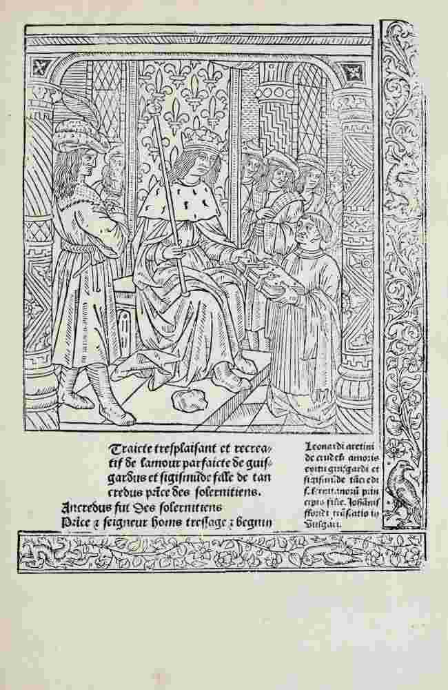 Traicté tresplaisant et recreatif de l'amour parfaicte de Guisgardus et Sigismunde fille de Tancredus prince des solernitiens cover