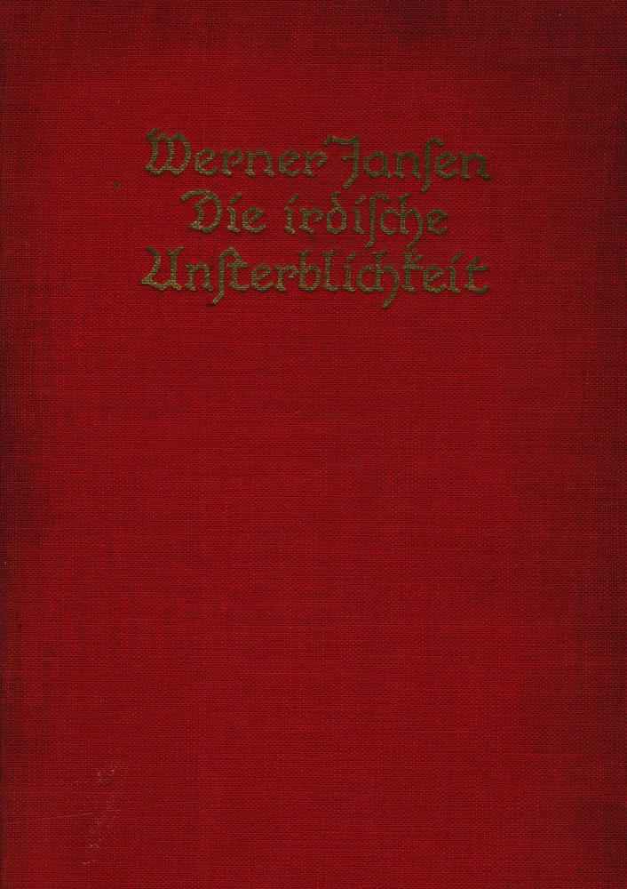 Die irdische Unsterblichkeit: Roman cover