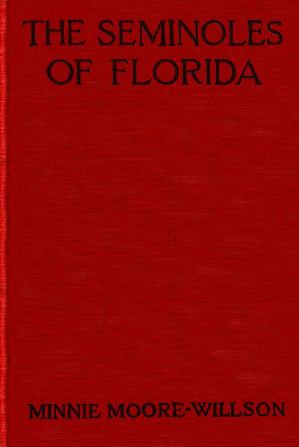 The Seminoles of Florida cover