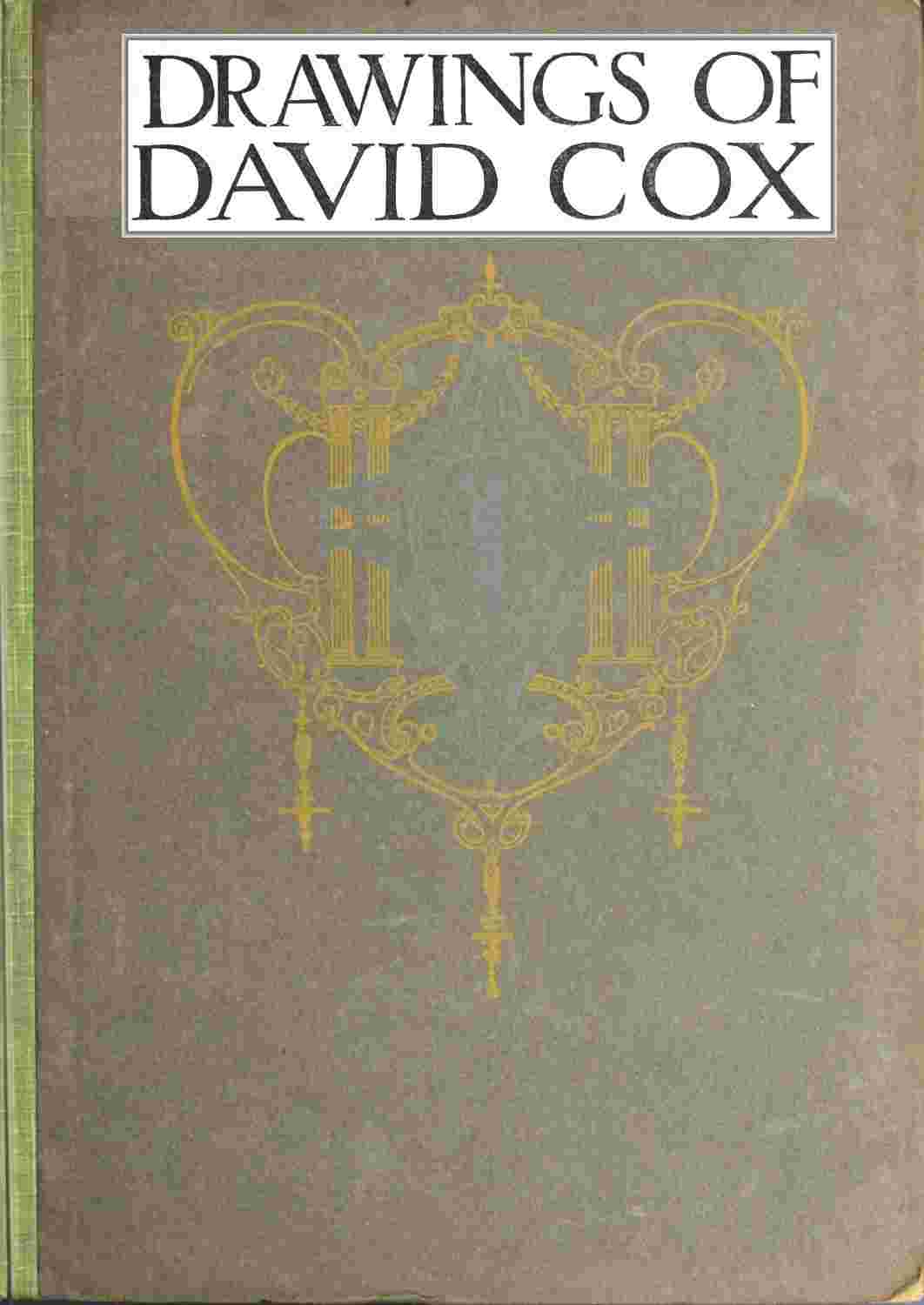 Drawings of David Cox cover