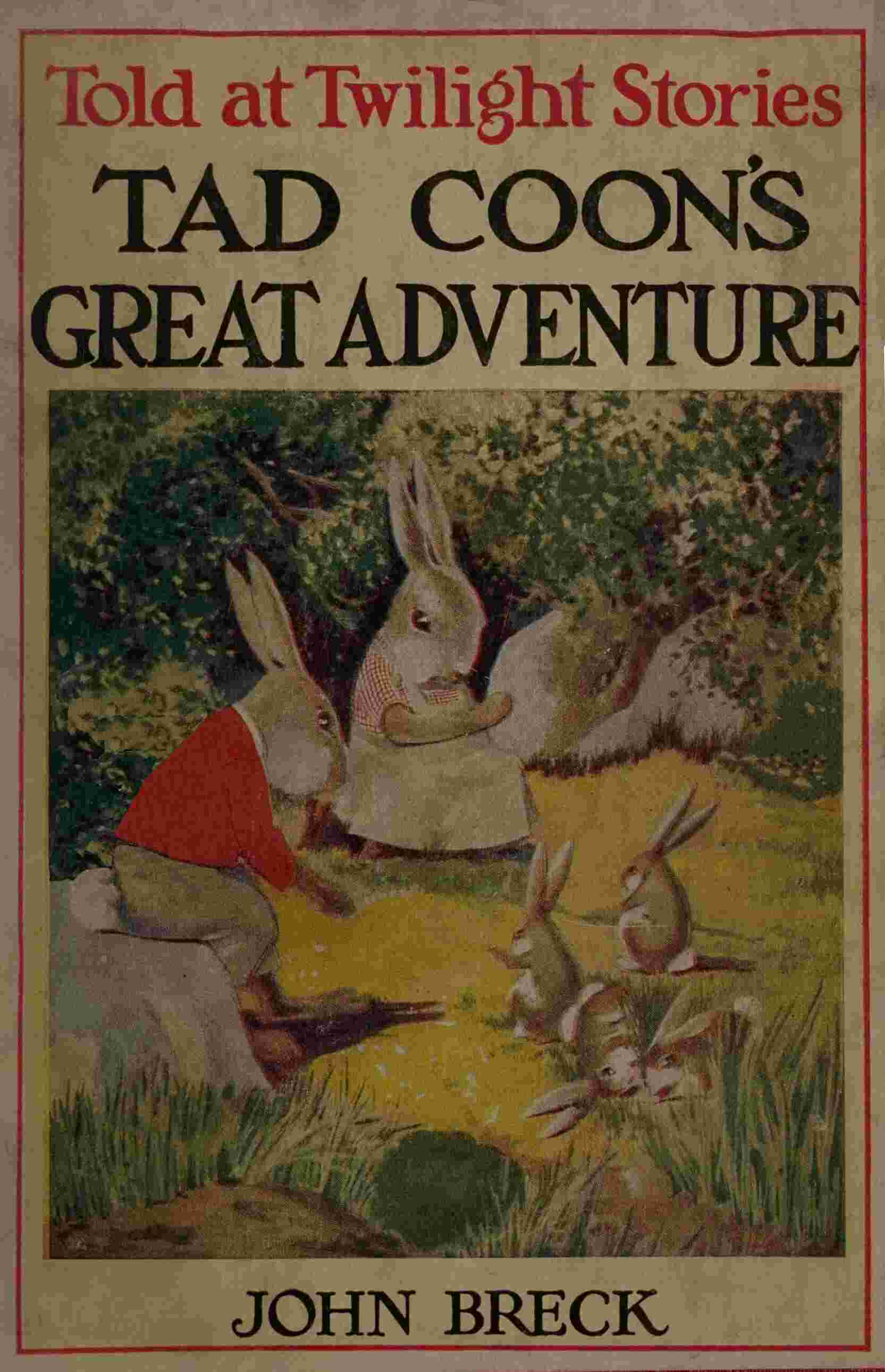 Tad Coon's Great Adventure cover
