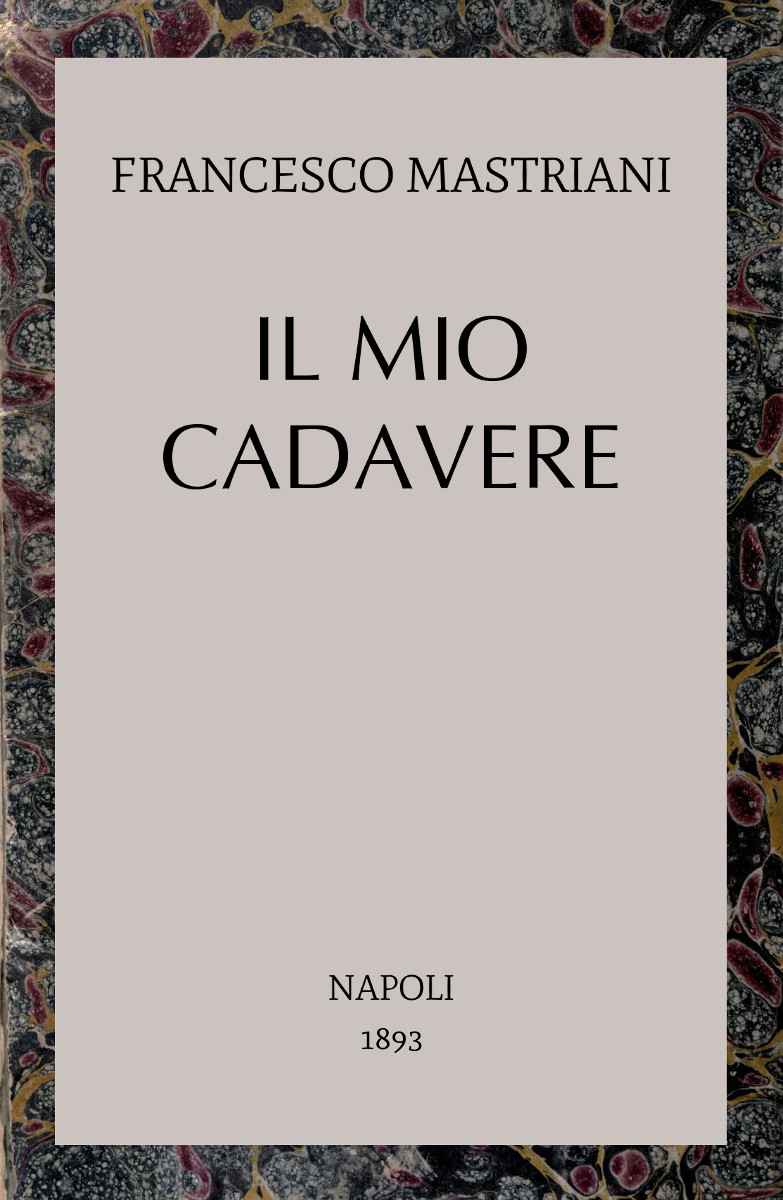 Il mio cadavere cover