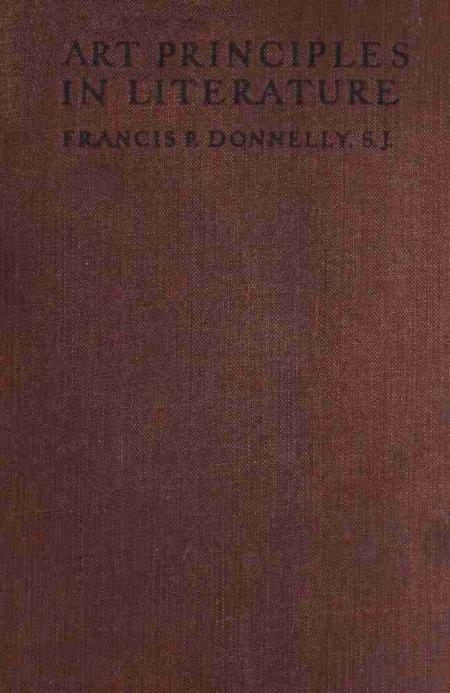 Art principles in literature cover