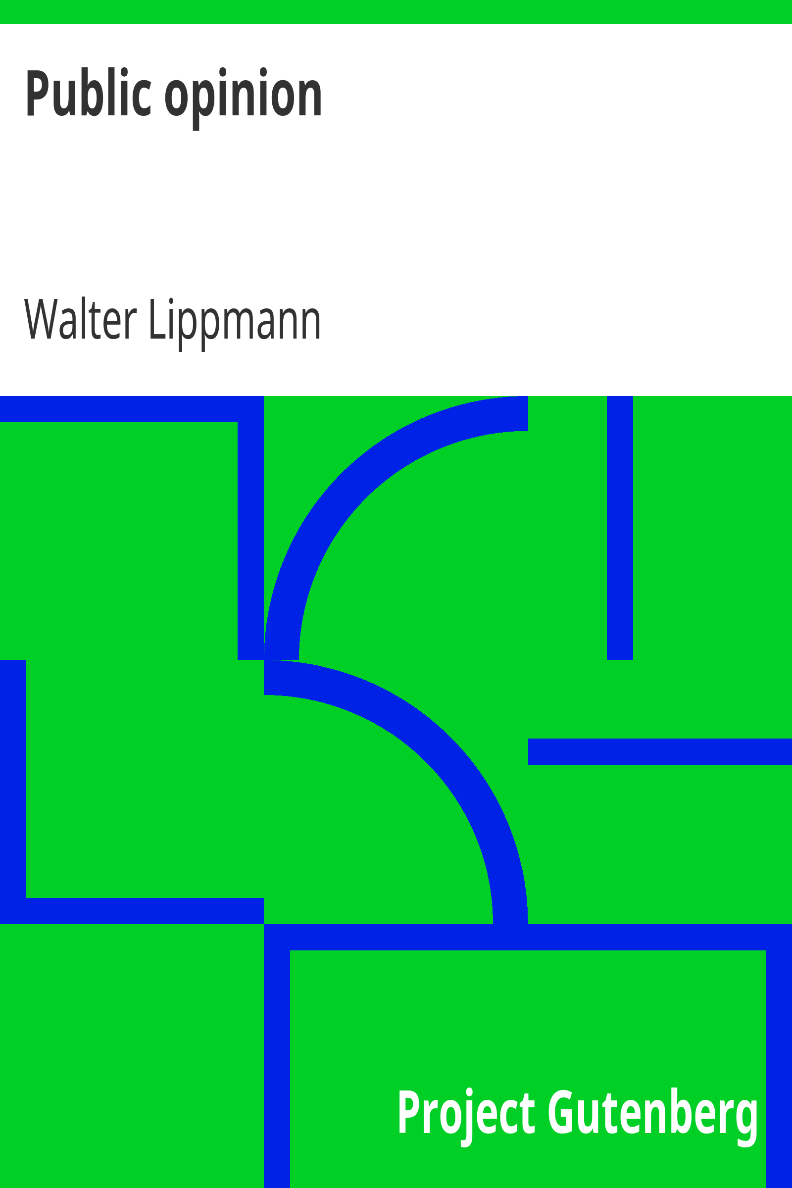 Public opinion cover