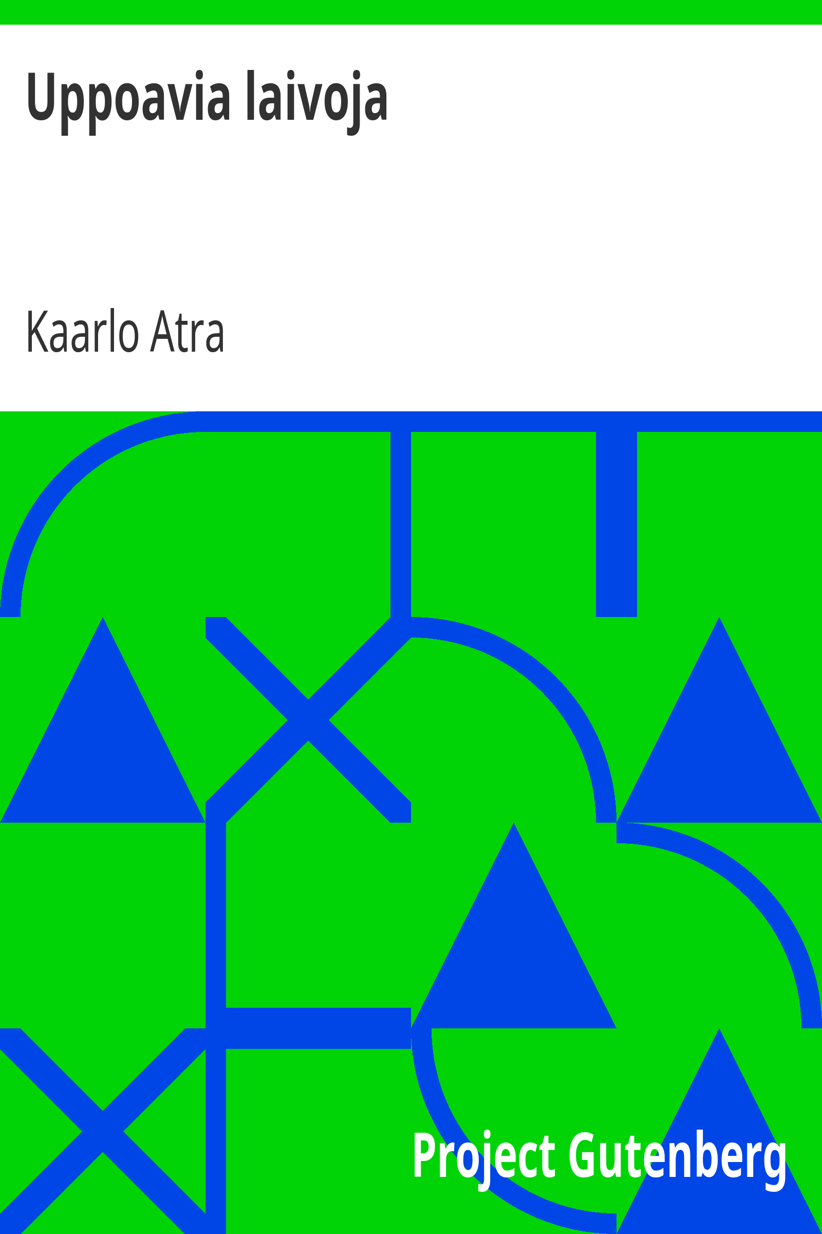 Uppoavia laivoja cover