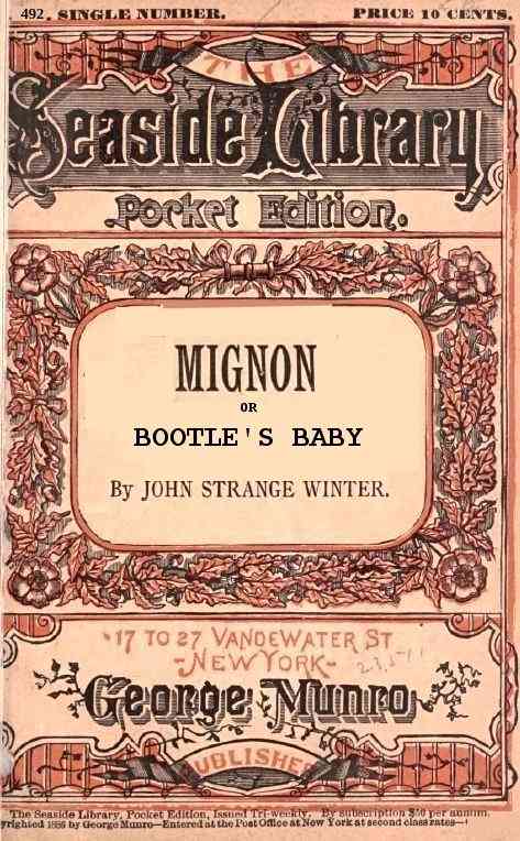 Mignon; or, Bootles' Baby cover