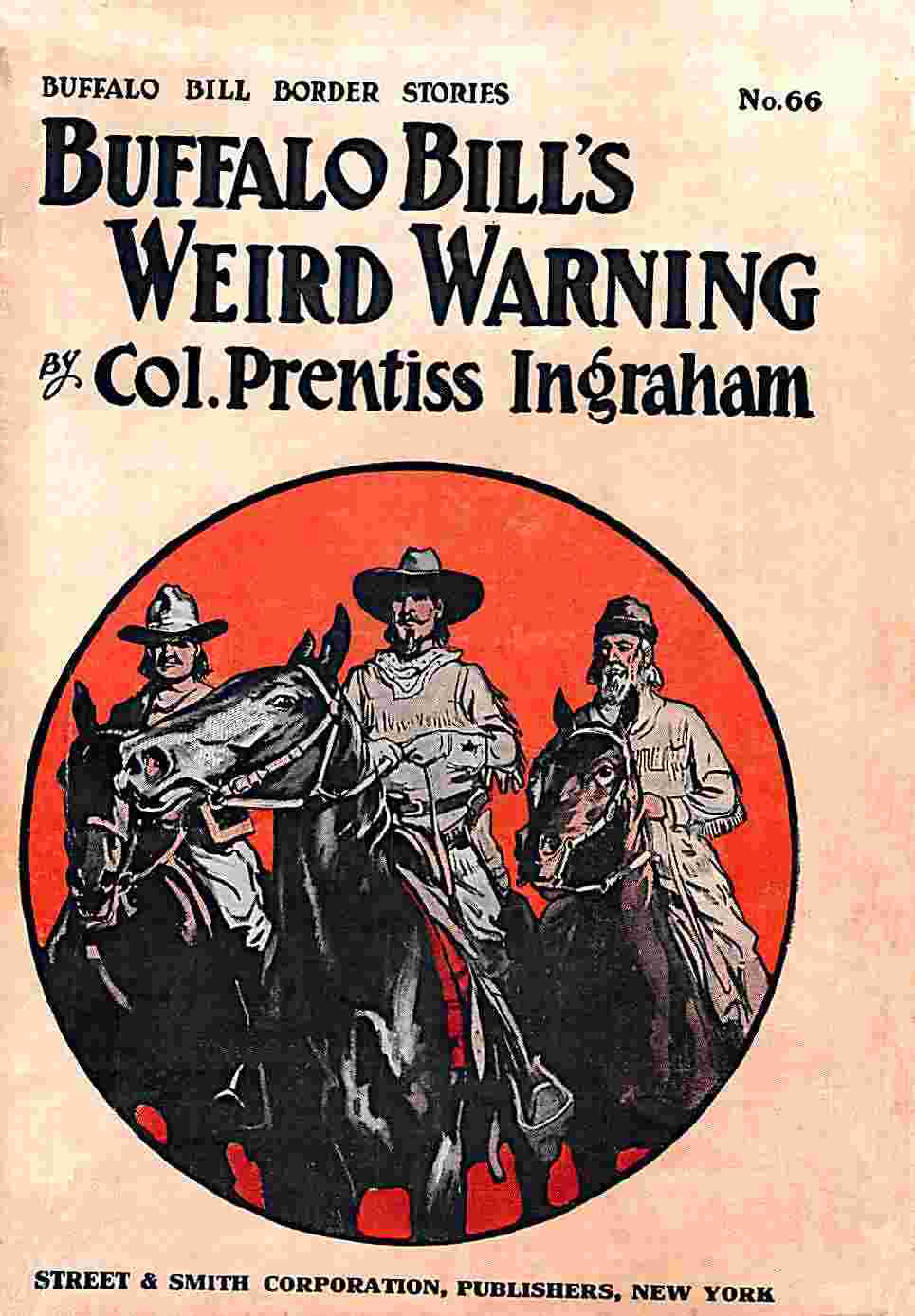 Buffalo Bill's Weird Warning; Or, Dauntless Dell's Rival cover